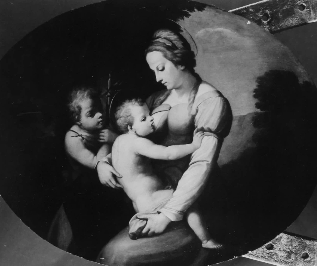 Perin del Vaga - Madonna con Bambino e San Giovannino, Genova